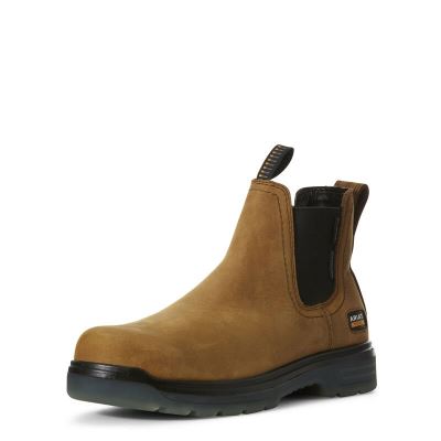 Ariat Turbo Chelsea - Werkschoenen Bruin Heren - 12238-210